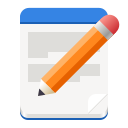 Sovelluksen Text Editor logo