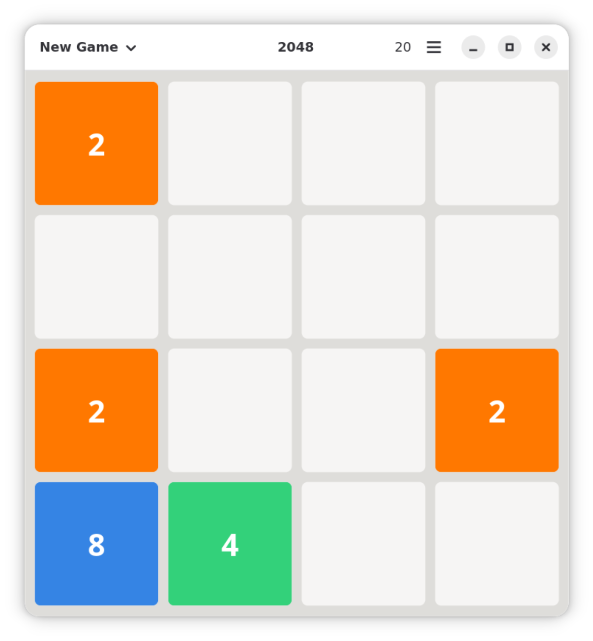 2048をLinuxにインストール | Flathub