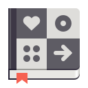Sovelluksen Icon Library logo