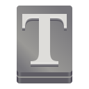 Logo aplikace Typography