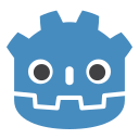 Godot 3 (C#/.NET) embléma