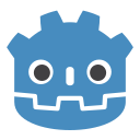 Logo di Godot (C#/.NET)