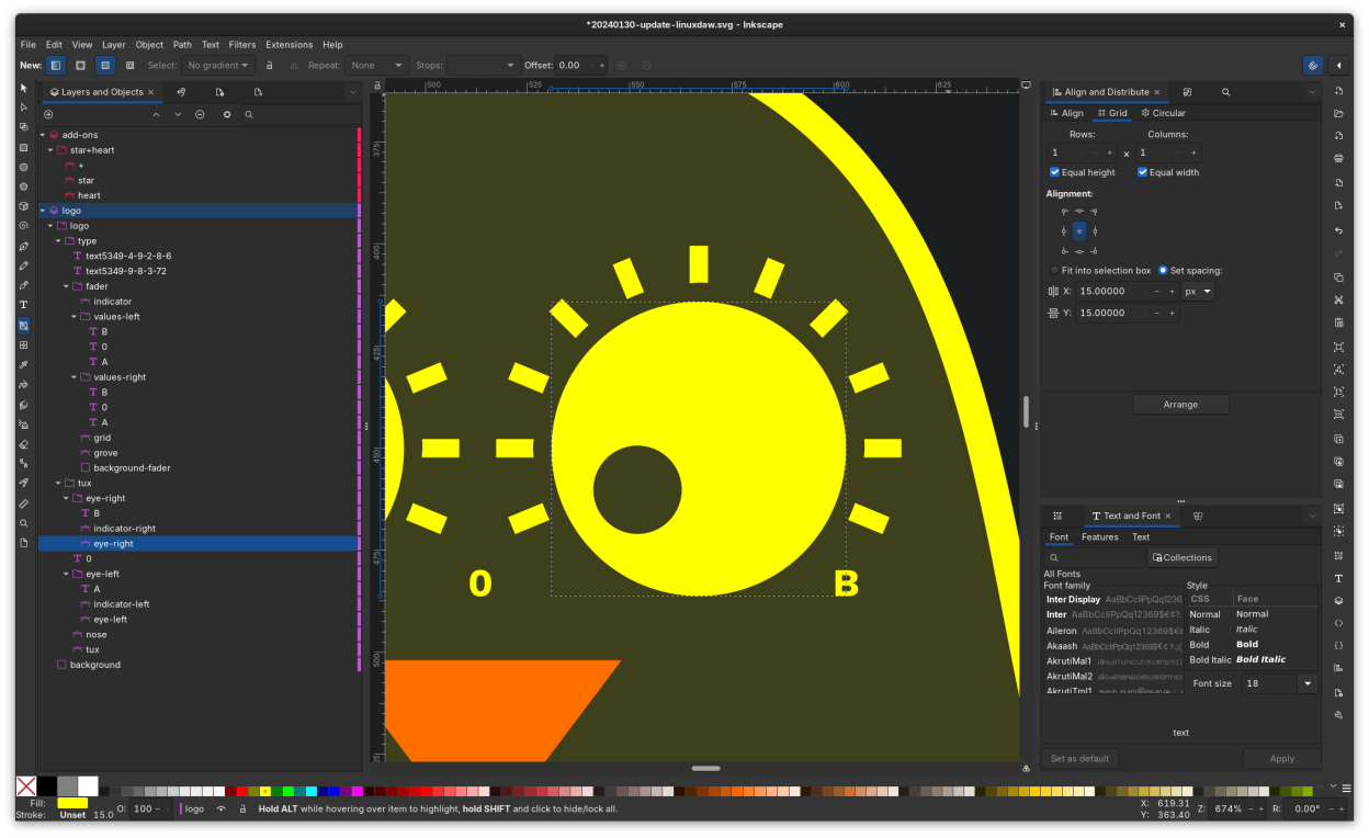 Inkscape screenshot 3