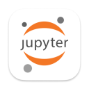 Logo de JupyterLab Desktop
