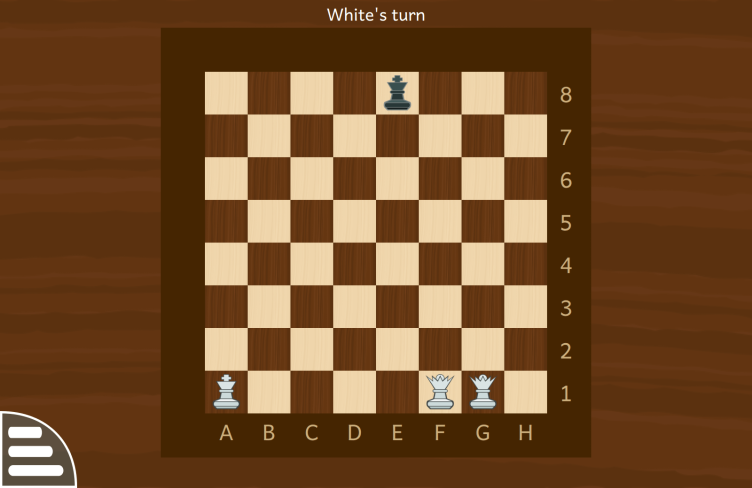 "End of chess game" activity