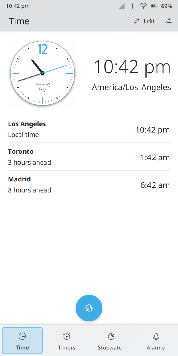 Clock screenshot 1