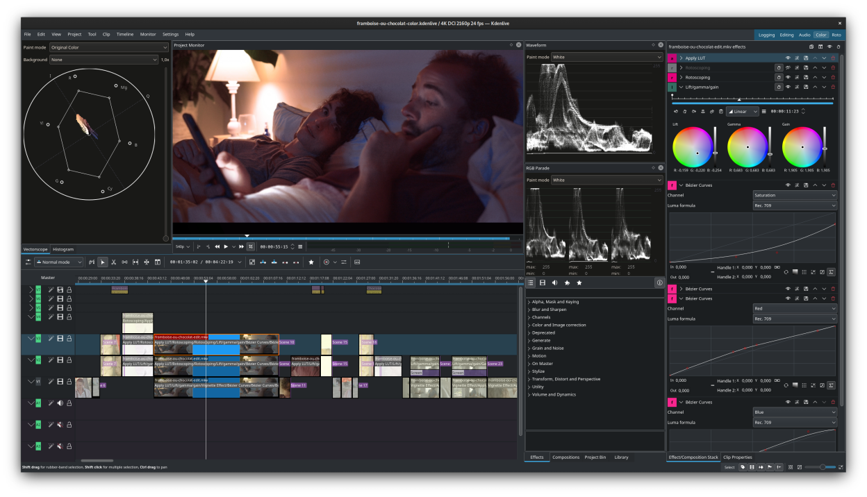 kdenlive screenshot 3