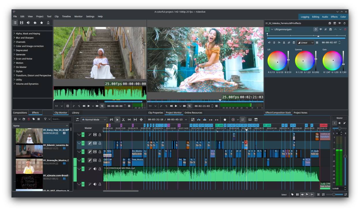 kdenlive screenshot 4