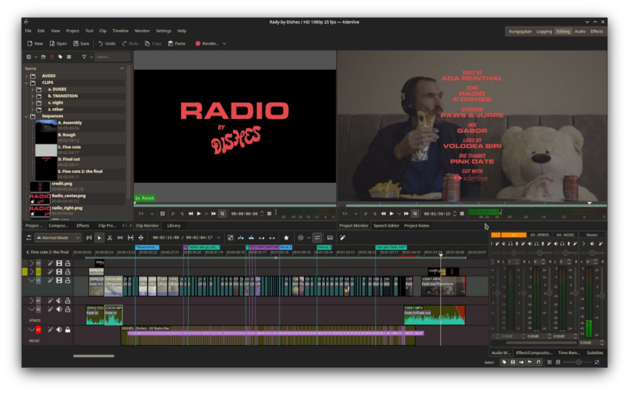 kdenlive screenshot 5