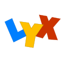 Sovelluksen LyX logo