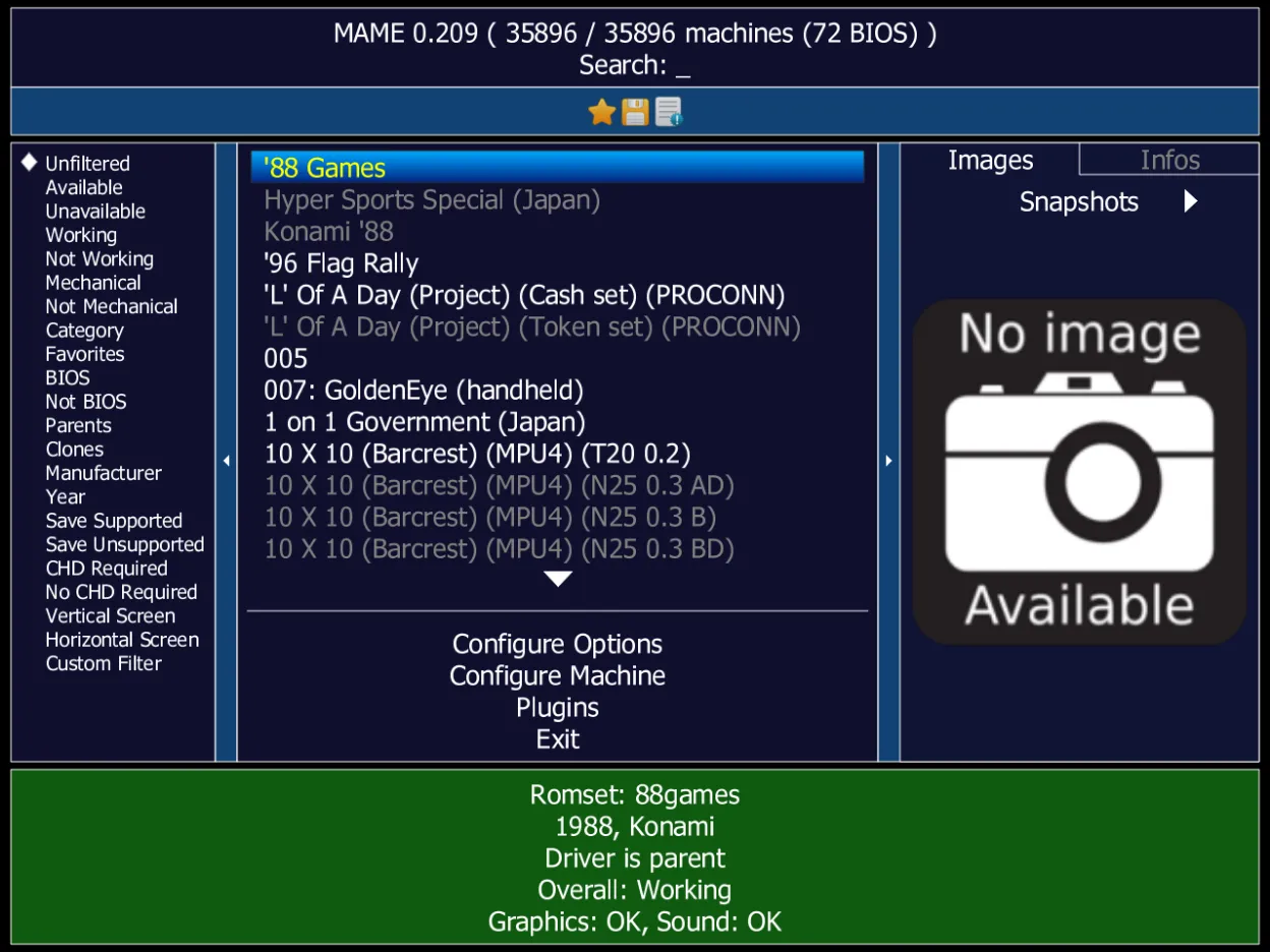 mamuページ Install MAME on Linux | Flathub