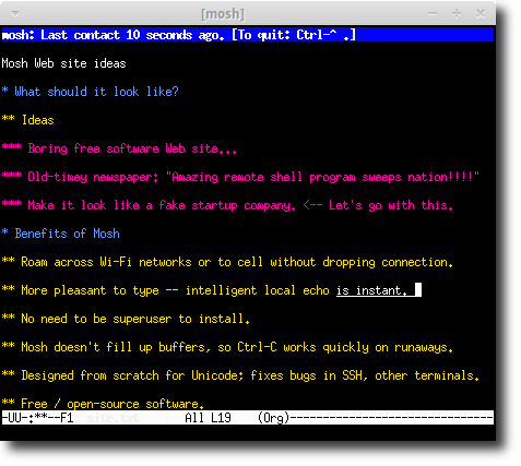 Screenshot 1 of Mosh