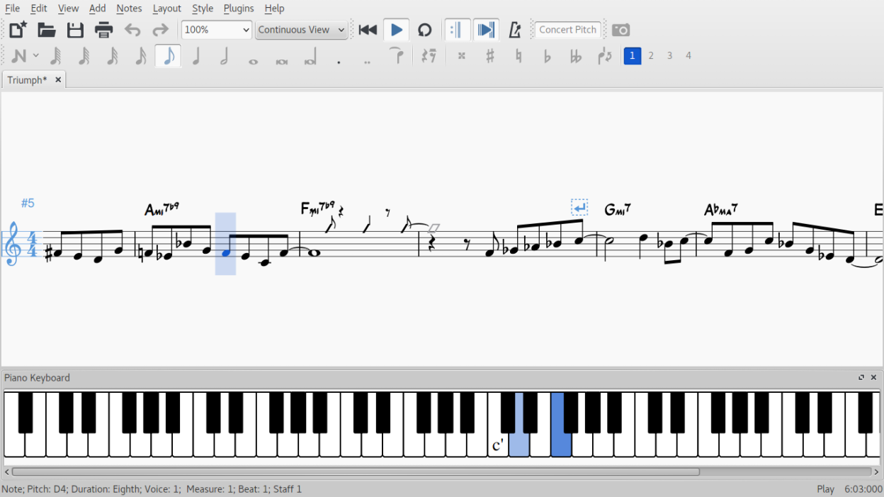 MuseScore screenshot 4