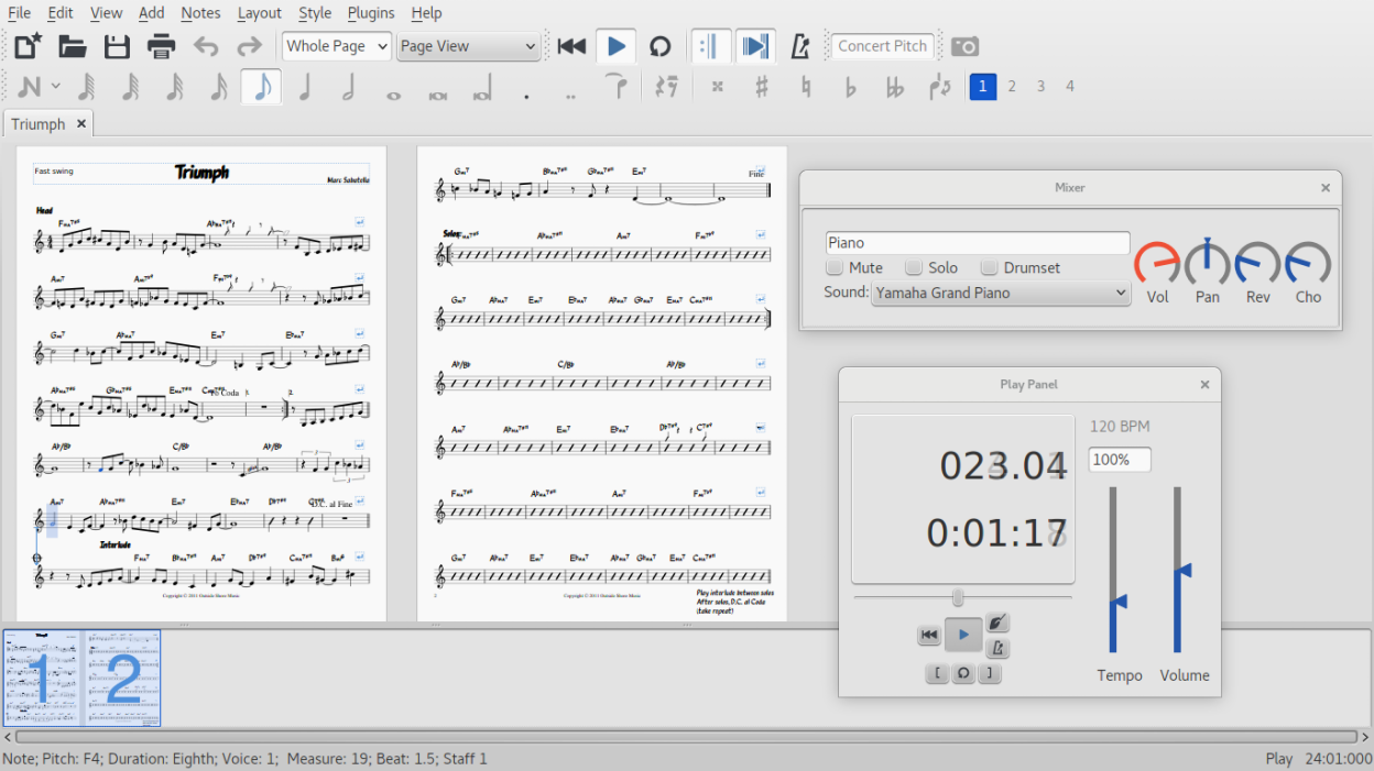 MuseScore screenshot 5