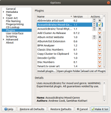 MusicBrainz Picard screenshot 3