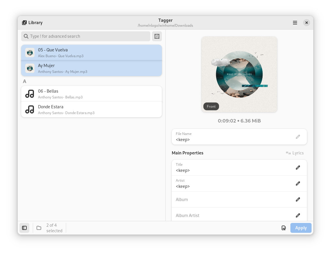 Screenshot 3 of Tagger