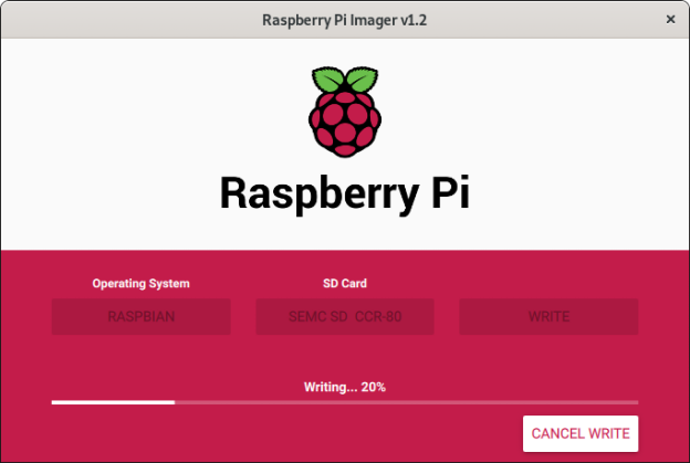 Raspberry Pi Imager screenshot 4