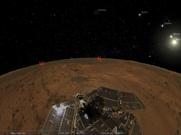 Stellarium screenshot 2