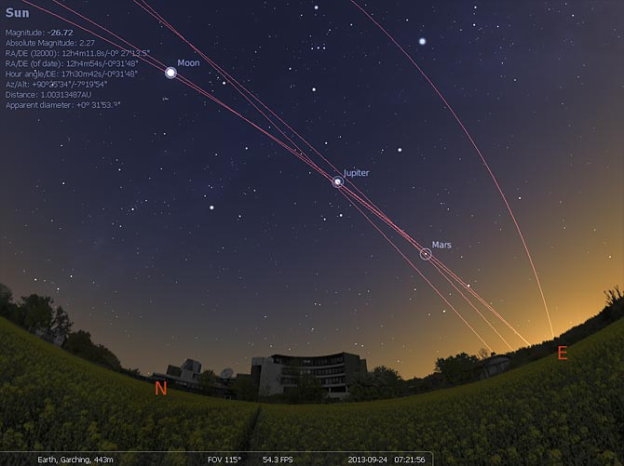 Stellarium screenshot 3