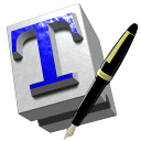 Sovelluksen TeXworks logo
