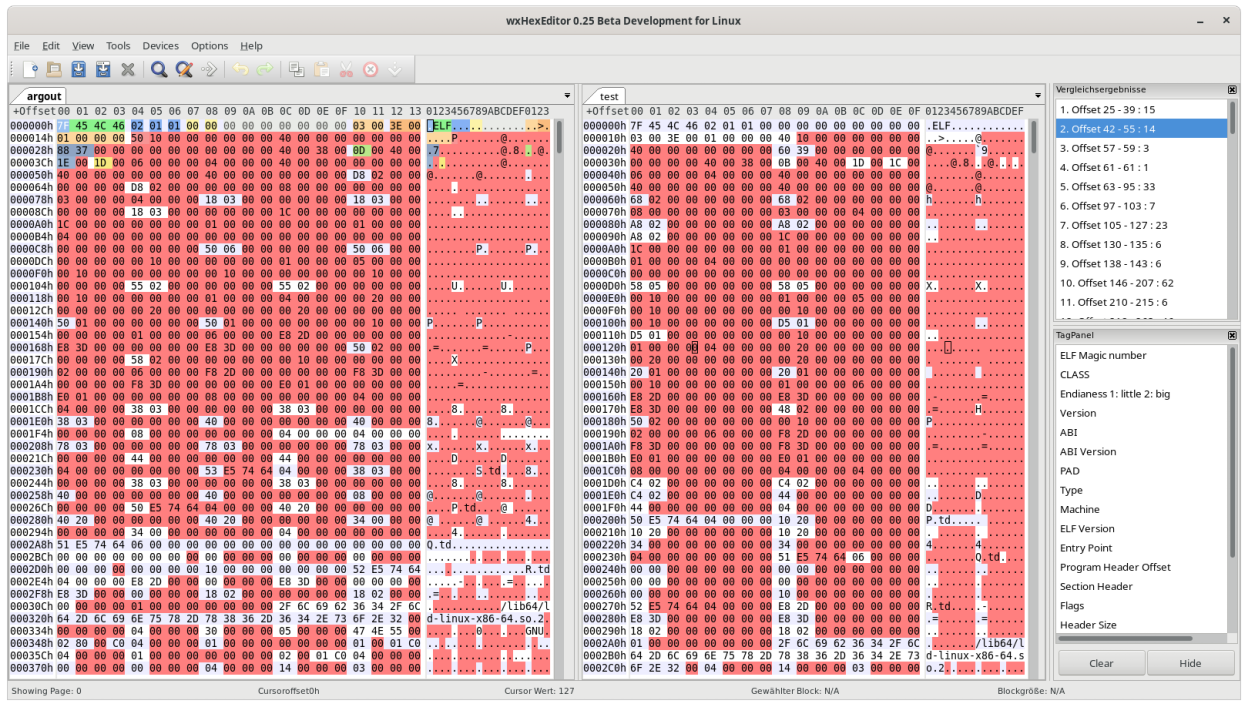 wxHexEditor screenshot