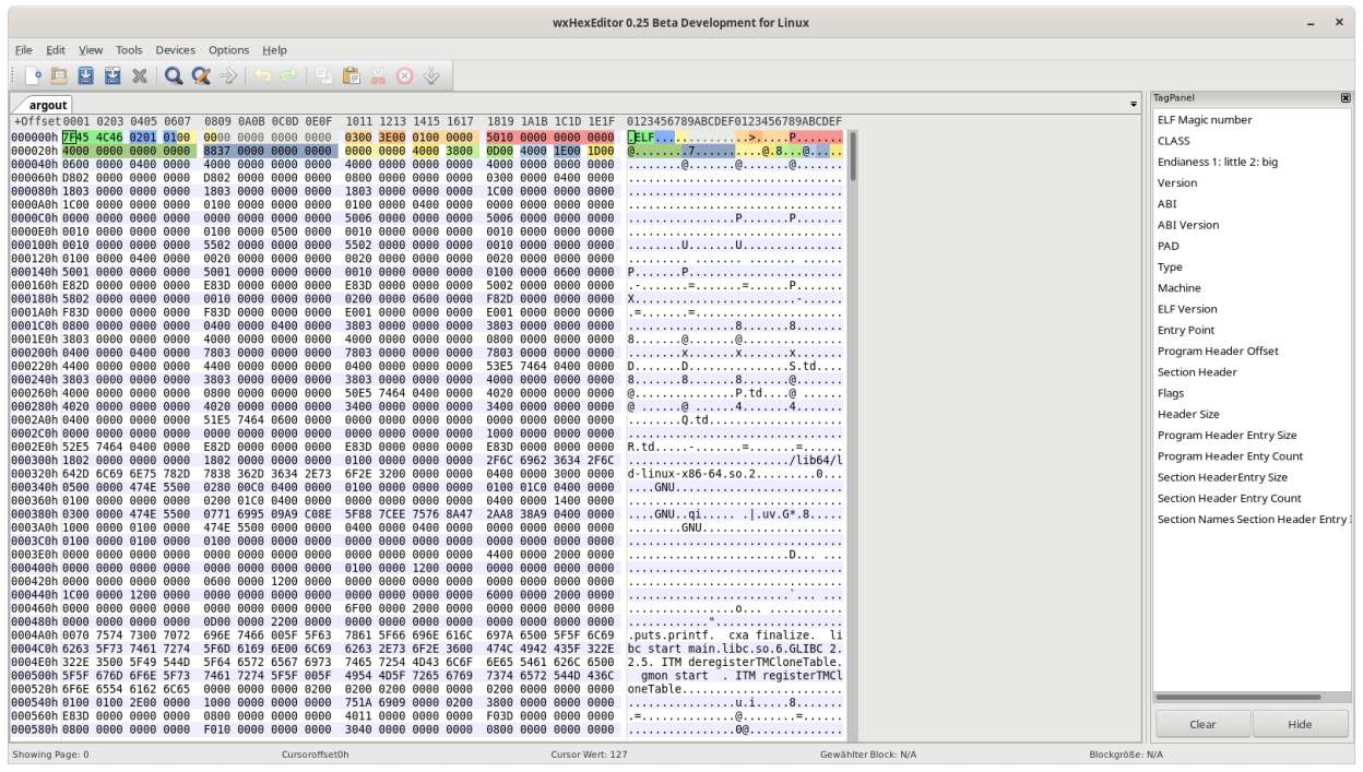 wxHexEditor screenshot