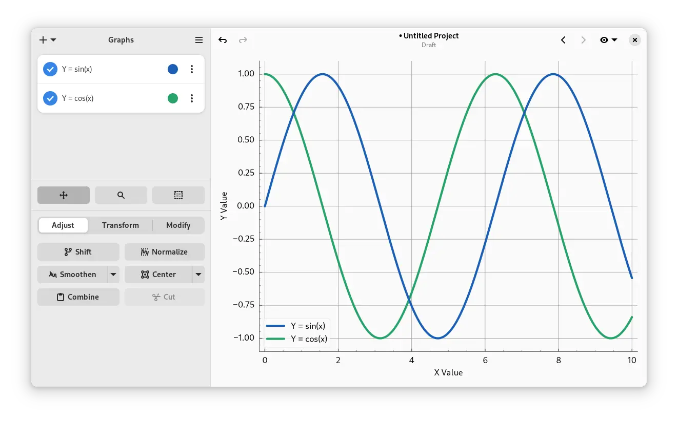 Установить «Graphs» на Linux | Flathub