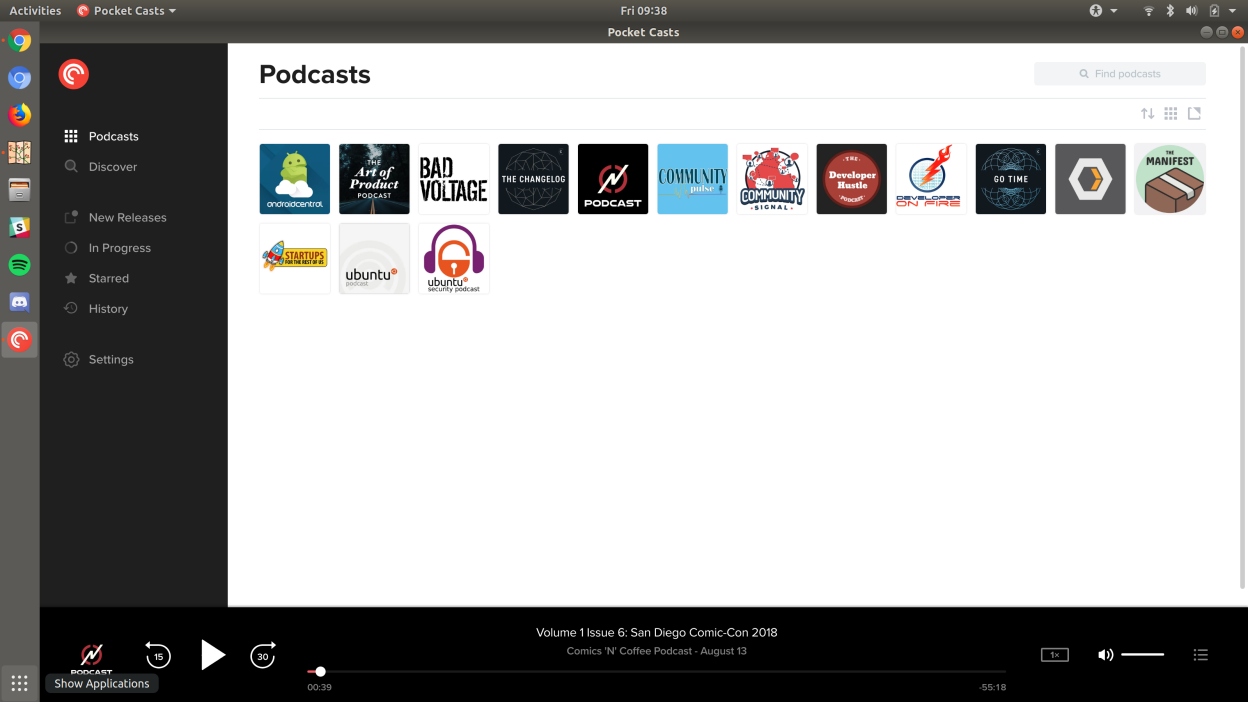 Pocket Casts screenshot 1