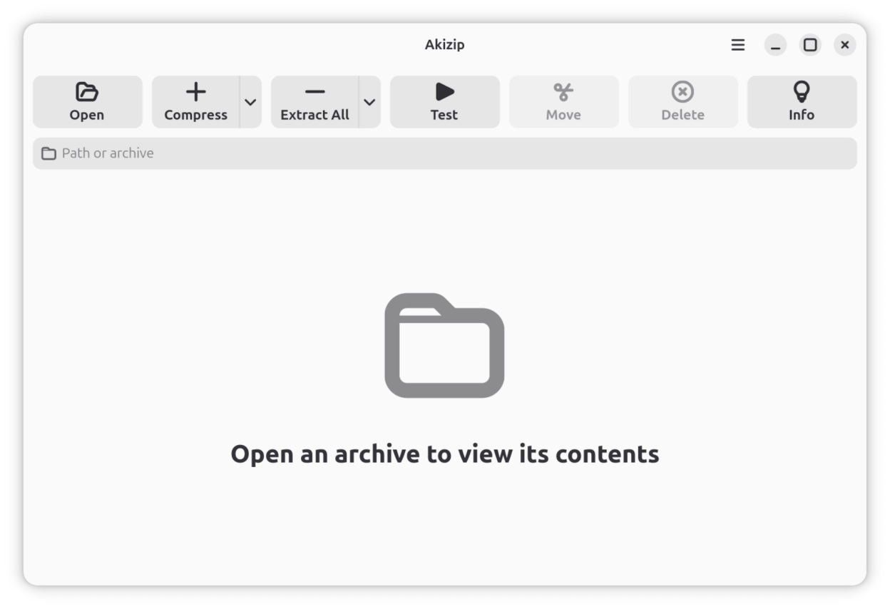 Install Akizip on Linux | Flathub