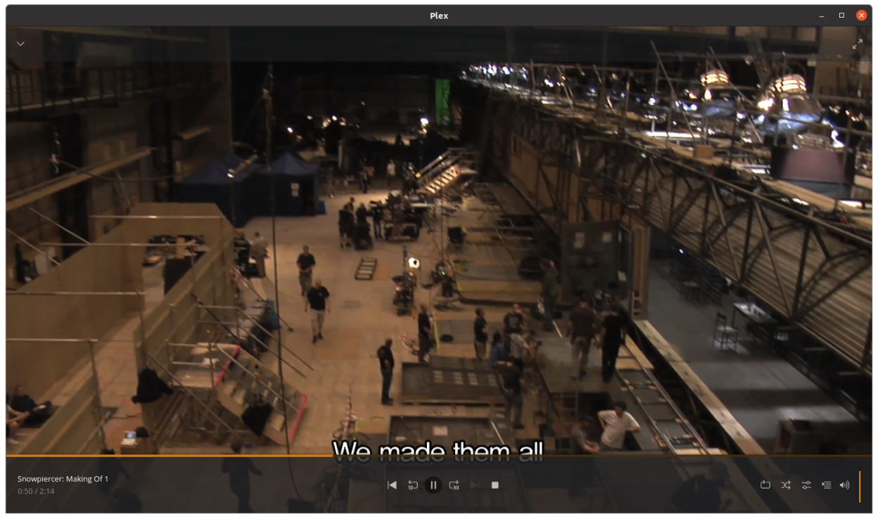 Plex screenshot 3