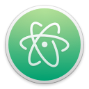 Logotip de Atom