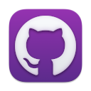 Sovelluksen GitHub Desktop logo