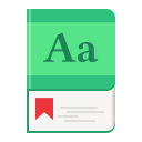 Logo di GNOME Dictionary