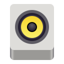 Sovelluksen Rhythmbox logo