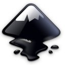 Sovelluksen Inkscape logo