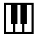 Music Keyboard Logo