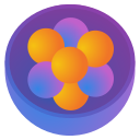 Sovelluksen Atoms logo