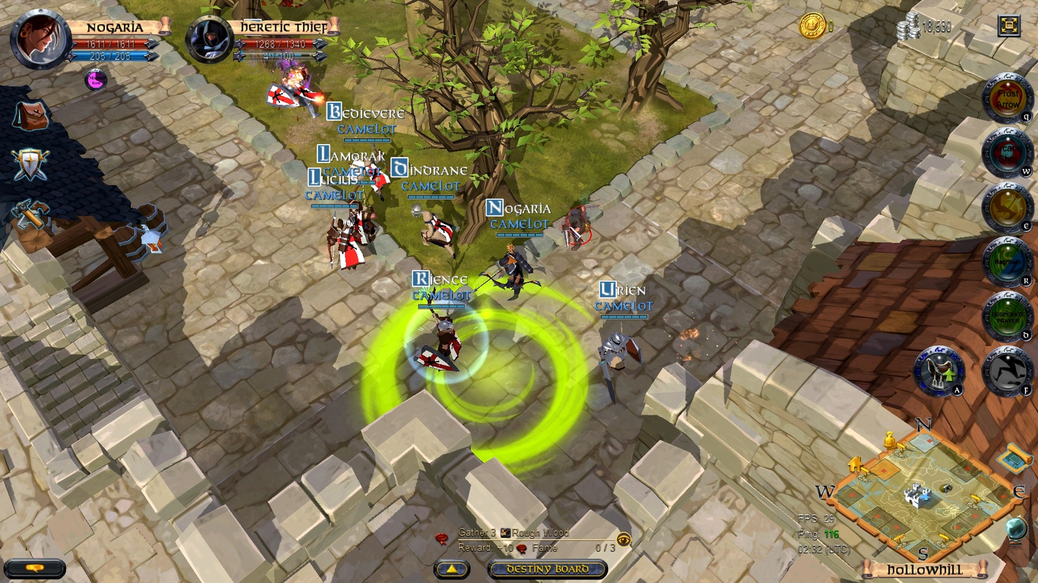 The MMO Albion Online is heading to Steam