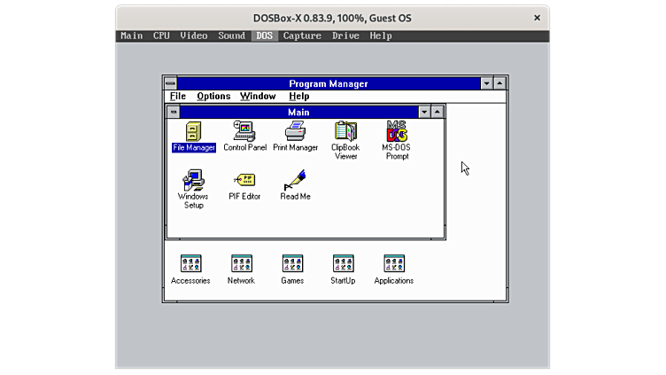 Download and Play MS-DOS games via DOSBox games emulator 