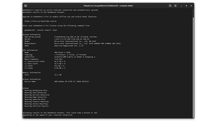 Geekbench 6 - Cross-Platform Benchmark