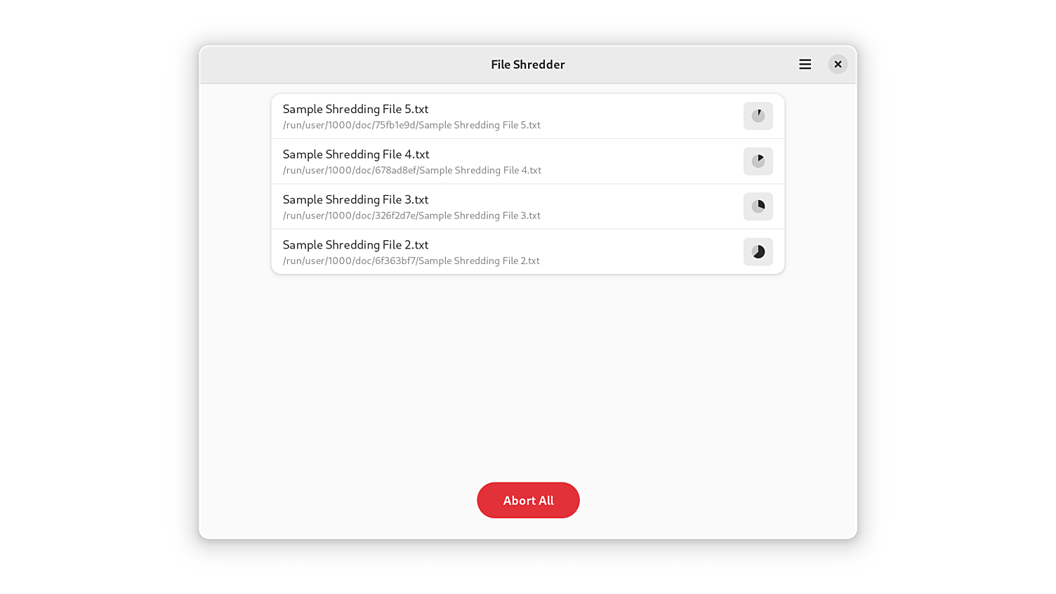 File Shredder Flathub