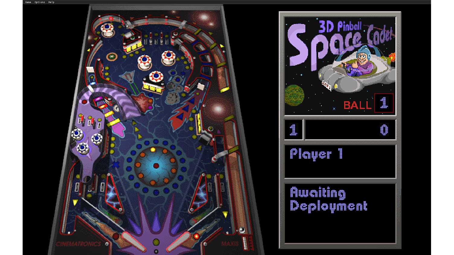 classic 3d pinball space cadet game