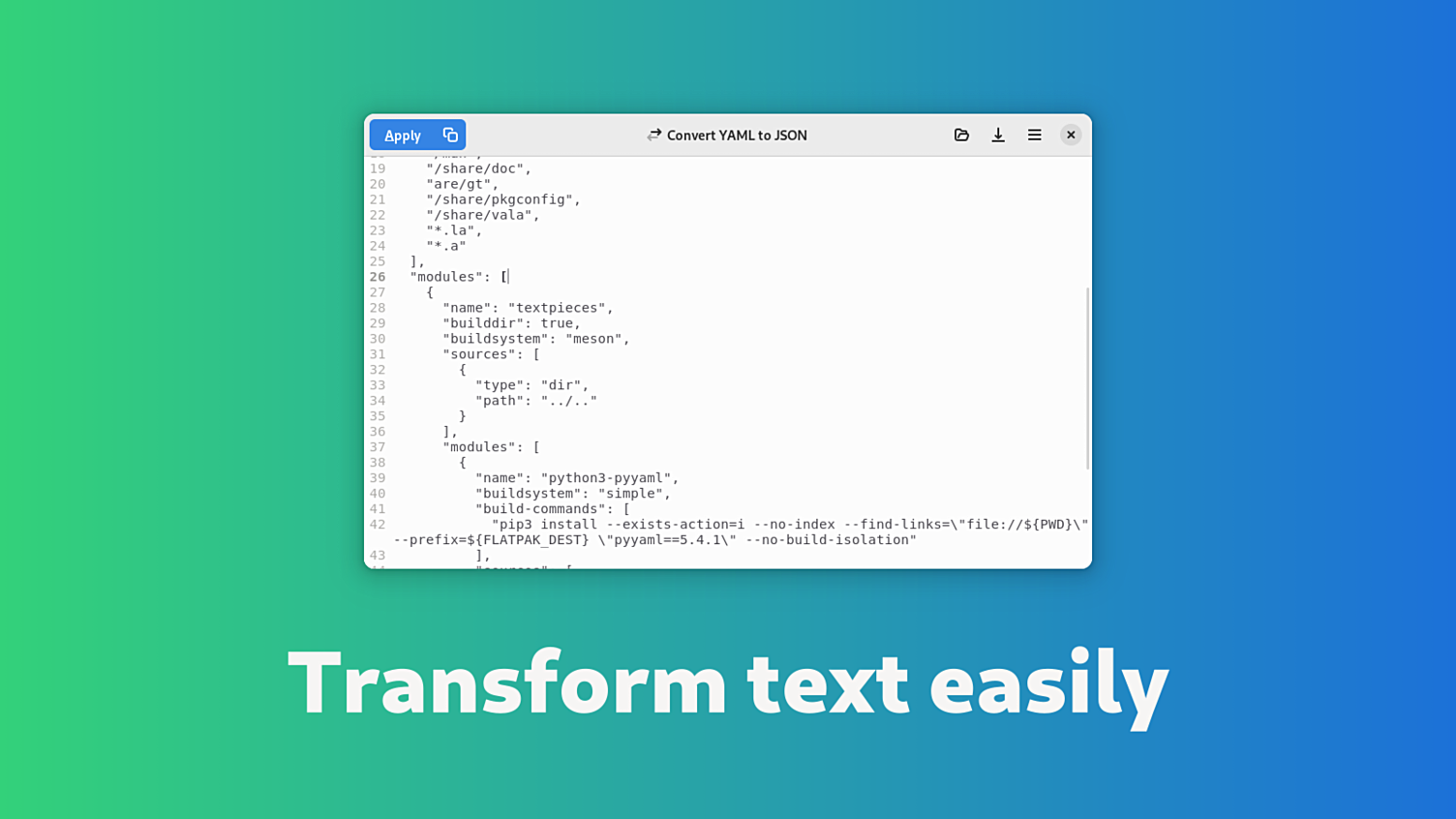 Text Pieces | Flathub