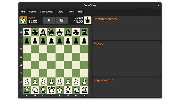 Chess engine: CorChess 150823 Dimension 2048 (experimental version of  CorChess)