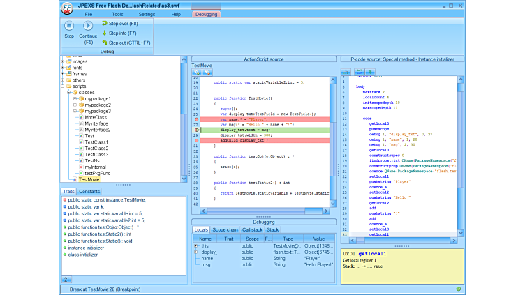 free flash decompiler