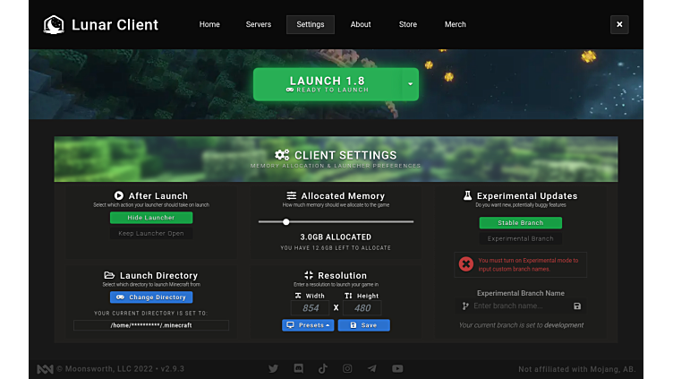 Download Minecraft Client