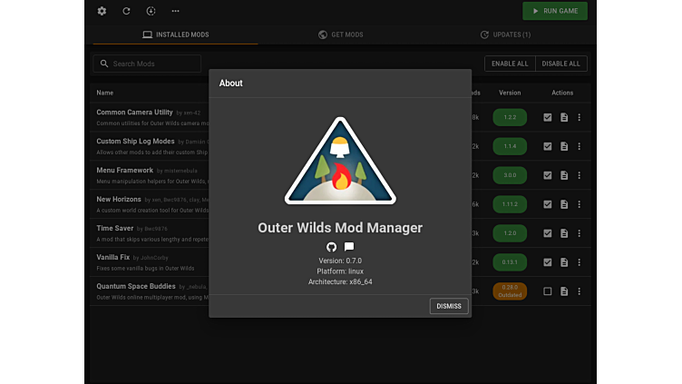 GitHub - xen-42/outer-wilds-achievement-tracker: Displays stock, DLC, and  custom mod achievements on a menu screen and shows a popup when you earn  one.