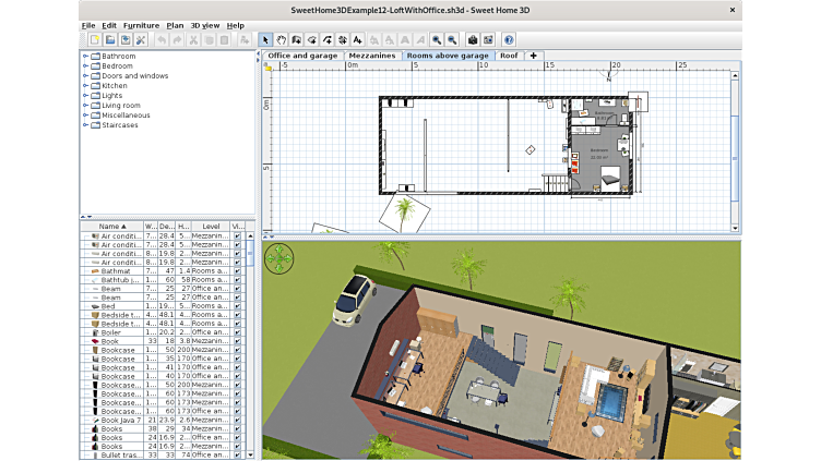 sweet home 3d free furniture downloads