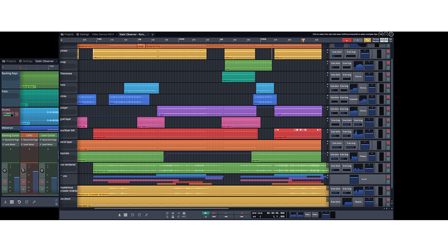 Setup projects. Tracktion DAW. Waveform DAW. Tracktion software - Waveform 8. Tracktion - Waveform 12 Pro.