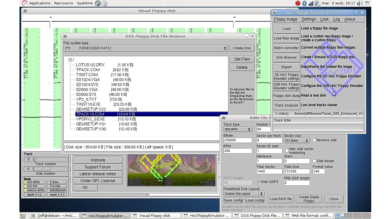 HxC Floppy Emulator | Flathub